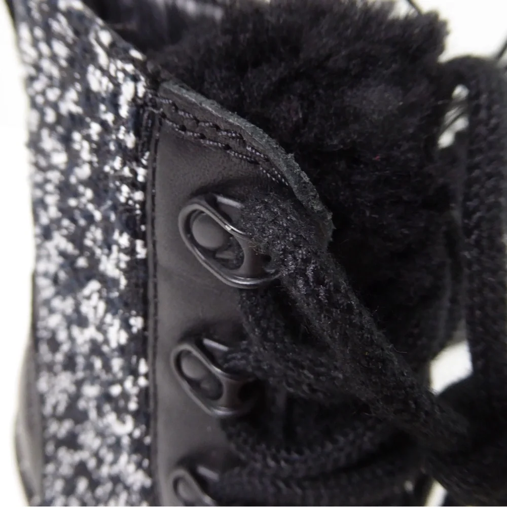 Sorel Waterproof Leather & Textile Mixed Media Womens Lennox Boots NWT Shearling - Picture 6 of 14